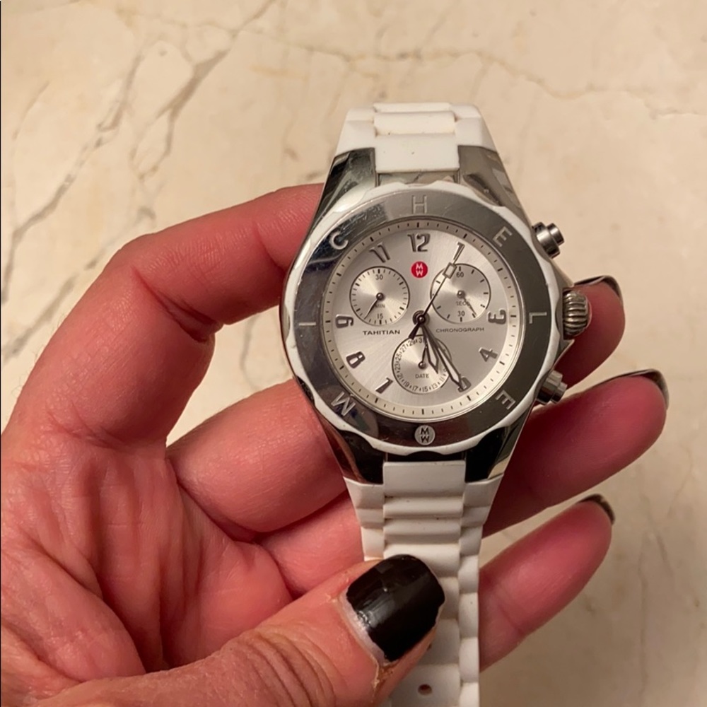 Michele Jelly bean watch